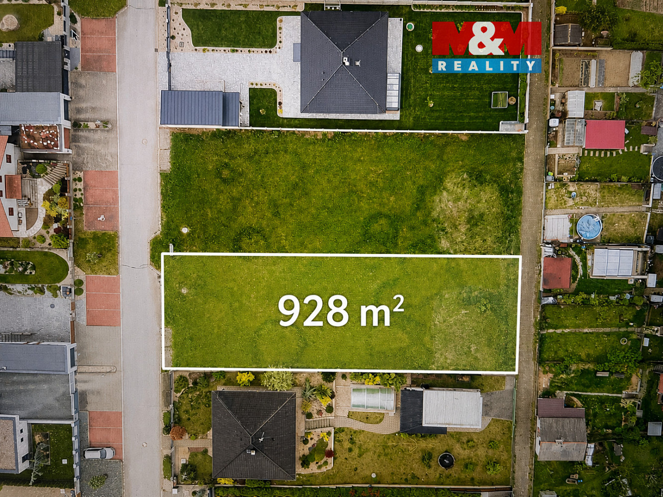 Prodej stavebního pozemku 928 m²