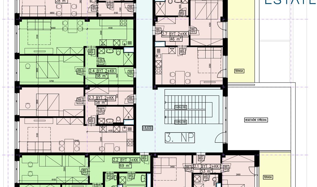 Pronájem bytu 2+kk 58 m², Bystřice pod Hostýnem – náhled fotky 11