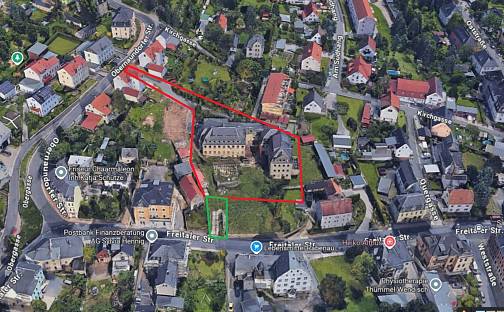 Prodej stavebního pozemku 1 983 m², Freitaler Straße, Rabenau, Sasko, Německo