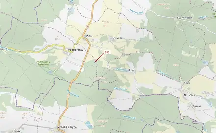 Dražba lesa 1 924 m², Žďár