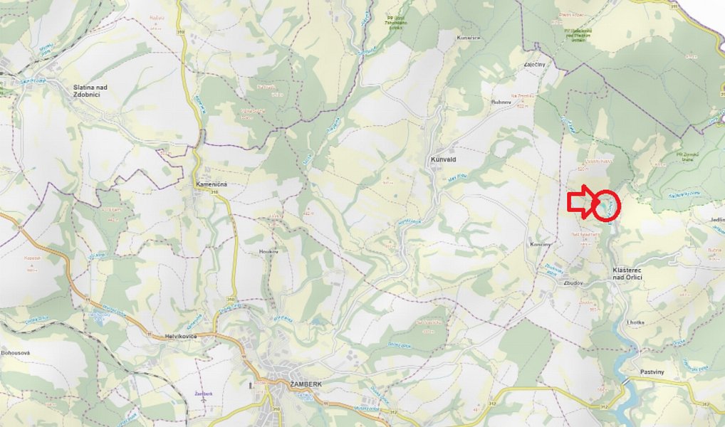 Prodej lesa 2 328 m², Klášterec nad Orlicí – náhled fotky 3