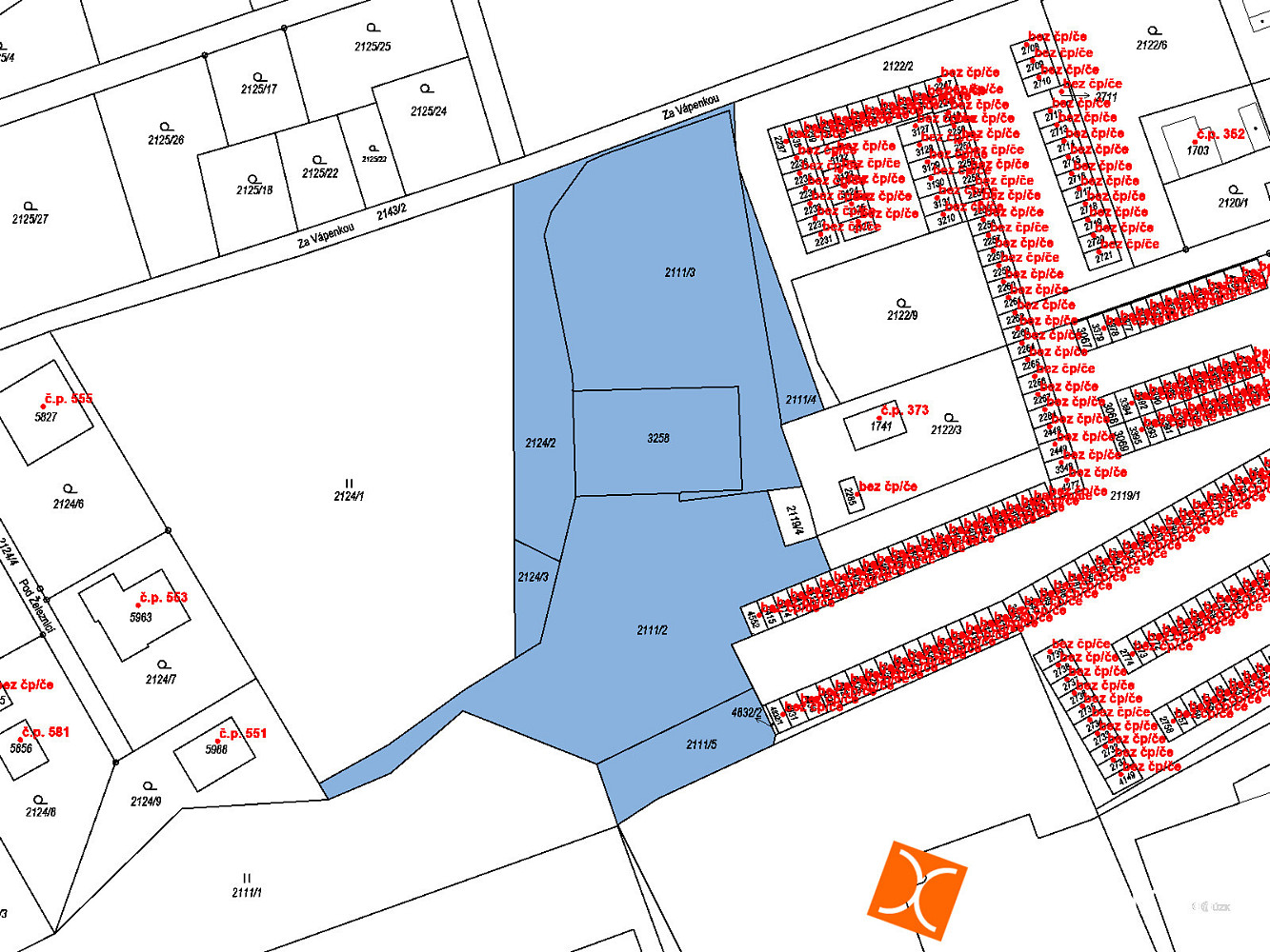 Prodej komerčního pozemku 6 475 m² – fotografie 3
