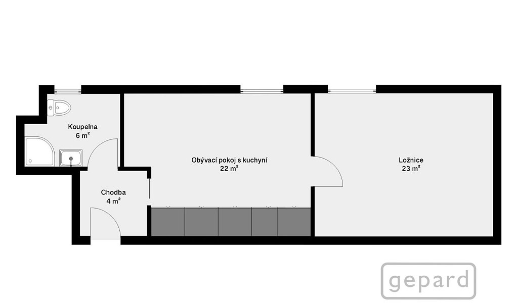 Prodej bytu 2+kk 58 m², České Budějovice – náhled fotky 9