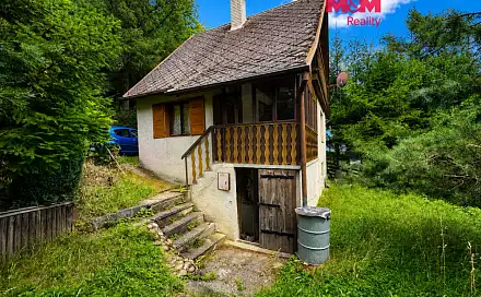 Prodej chaty/chalupy 50 m² s pozemkem 256 m², Křivoklát - Častonice, okres Rakovník