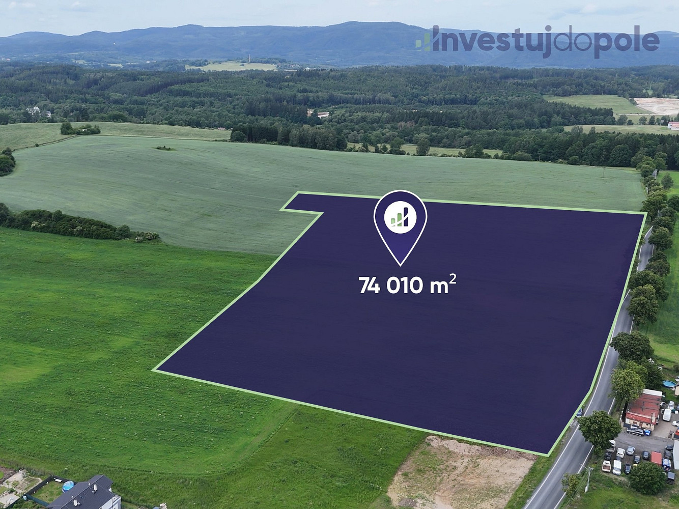 Prodej pole 74 010 m² – fotografie 2