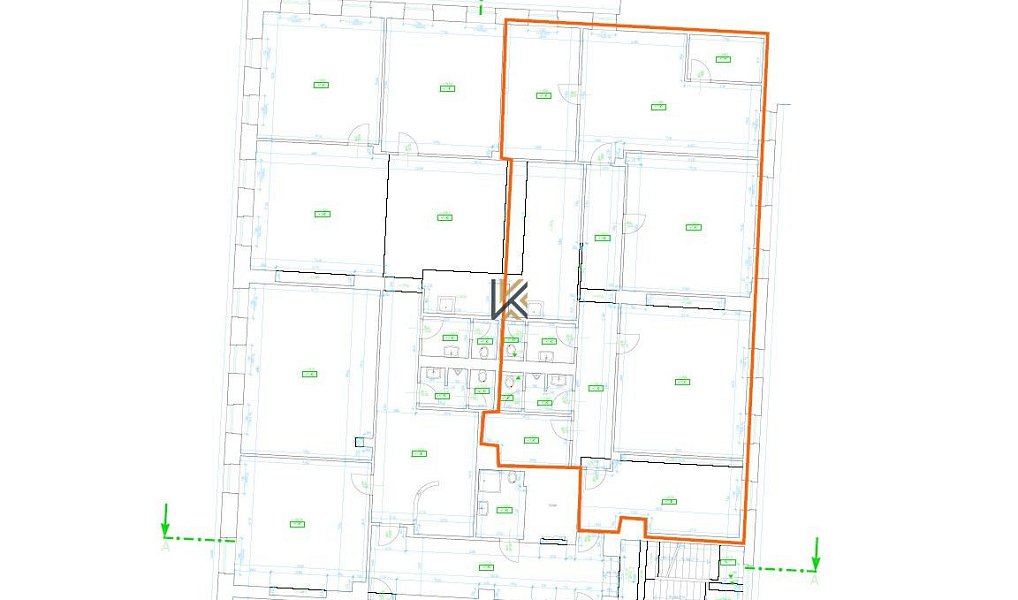 Pronájem kanceláře 191 m², Praha – náhled fotky 10