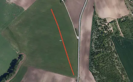 Prodej pole 1 640 m², Násedlovice, okres Hodonín