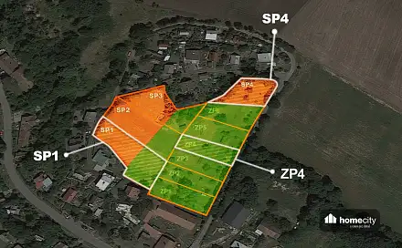 Prodej stavebního pozemku 1 429 m², Jankovice - Seník, okres Pardubice