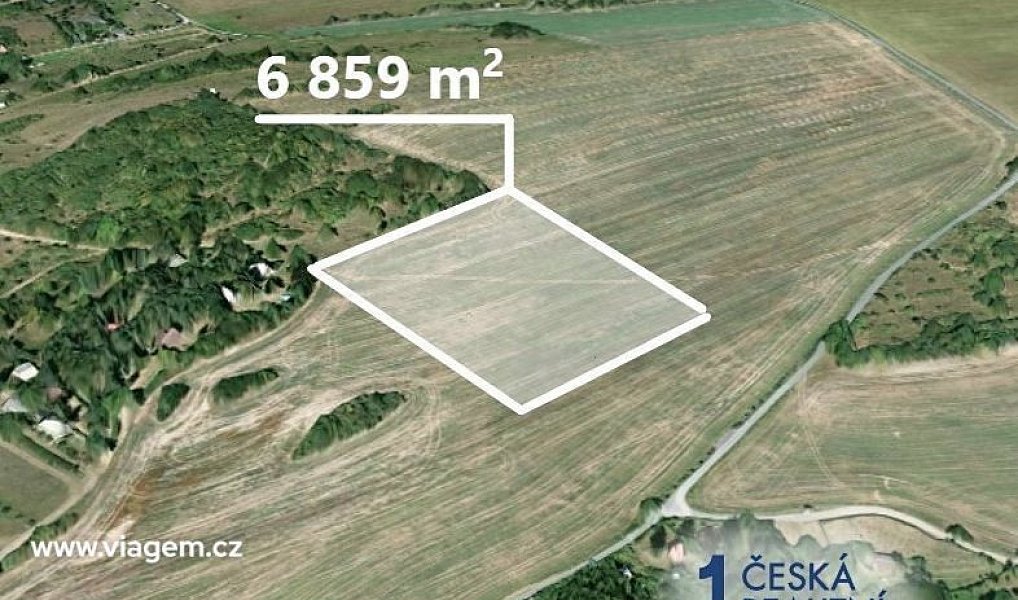 Prodej pole 2 286 m², Sýkořice – náhled fotky 2
