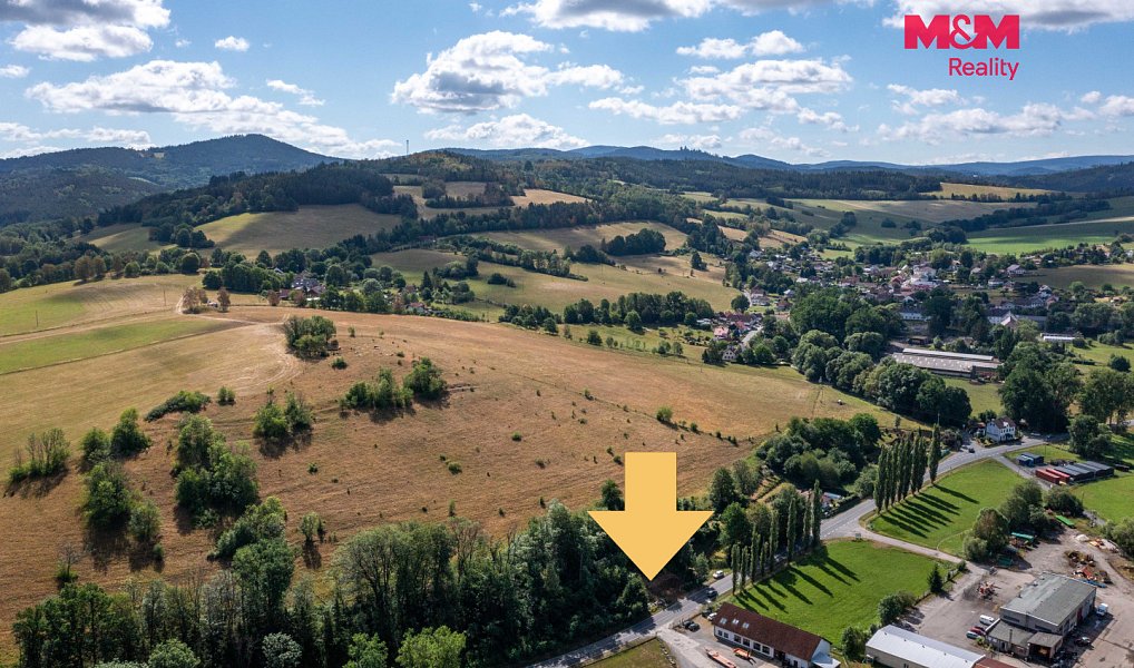 Prodej stavebního pozemku 1 168 m², Dlouhá Ves – náhled fotky 3