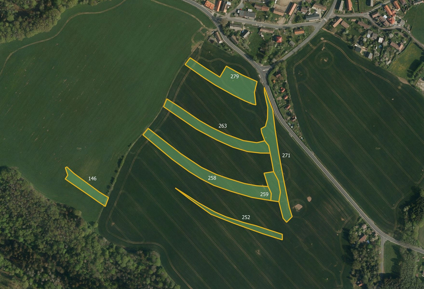Prodej pole 20 905 m²