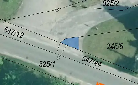 Prodej pozemku 8 m², Tálín, okres Písek