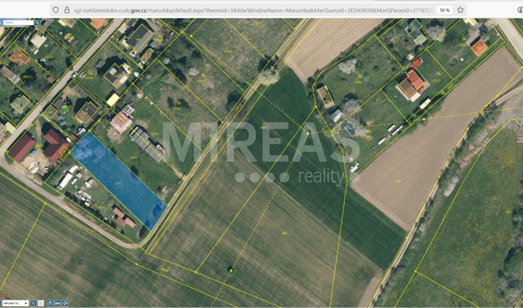 Prodej stavebního pozemku 1 283 m², Sudoměřice u Tábora – náhled fotky 3