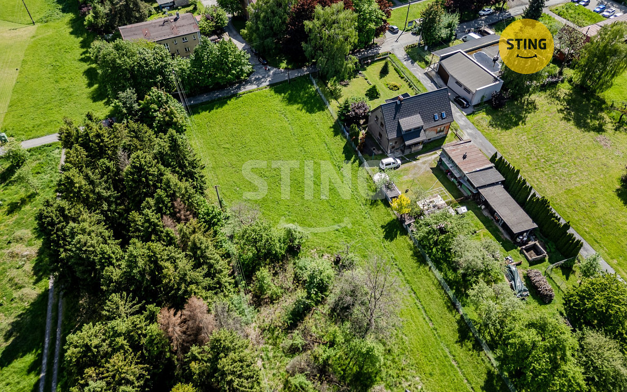 Stavební pozemek 1.500m² v Třinci, části Konská