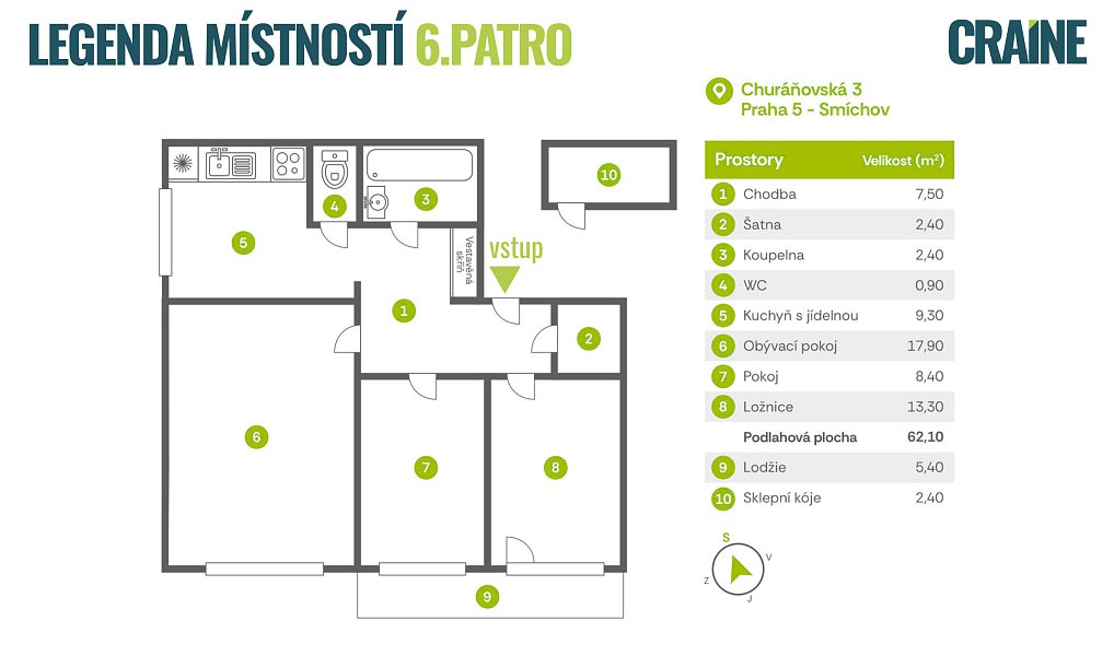 Prodej bytu 3+1 62 m², Praha – náhled fotky 17