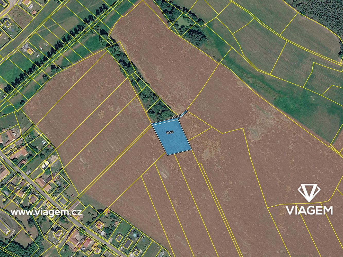 Prodej pole 3 056 m² — photo 3
