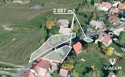 Prodej zahrady 47 m², Zdíkov, okres Prachatice