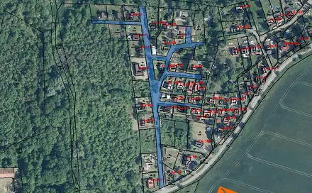 Prodej pozemku 81 m², Chbany, okres Chomutov