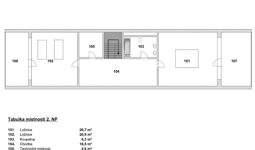 Prodej domu 197 m² s pozemkem 4 450 m², Železný Brod – náhled fotky 13