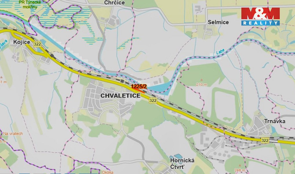 Prodej louky 3 644 m², Chvaletice – náhled fotky 4