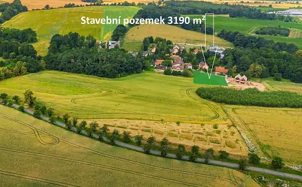 Prodej stavebního pozemku 3 190 m², Strančice - Sklenka, okres Praha-východ