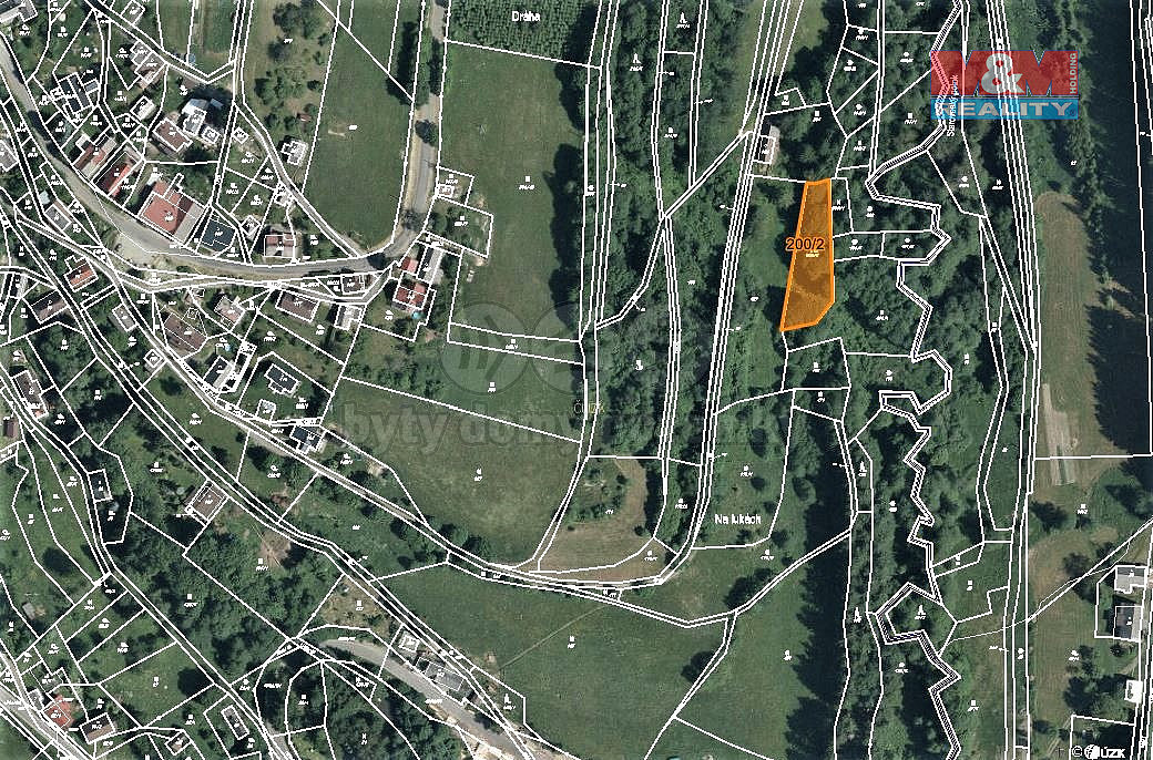 Prodej lesa 1 169 m²