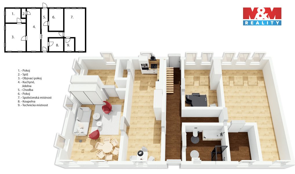 Prodej chaty/chalupy 260 m² s pozemkem 2 350 m², Broumov – náhled fotky 18