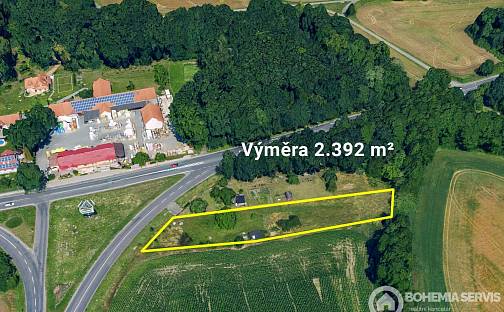 Prodej komerčního pozemku 2 392 m², Přeloučská, Pardubice - Staré Čívice