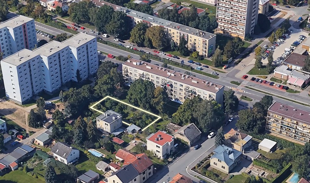 Prodej stavebního pozemku 600 m², Pardubice – náhled fotky 3