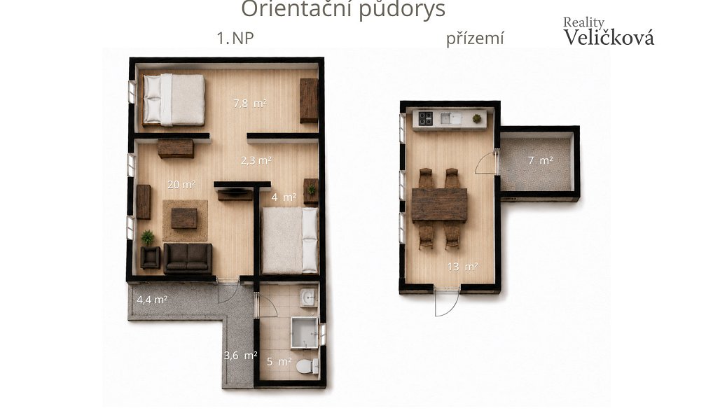 Prodej chaty/chalupy 76 m² s pozemkem 2 604 m², Teplice nad Metují – náhled fotky 5