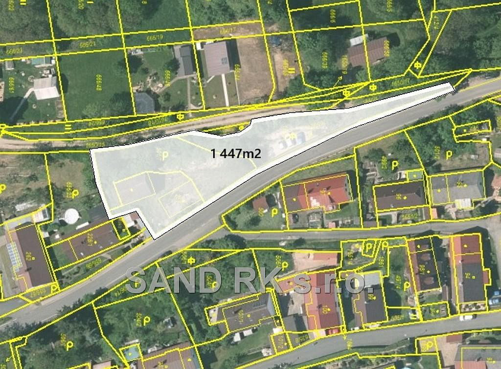 Prodej stavebního pozemku 1 447 m² – fotografie 4