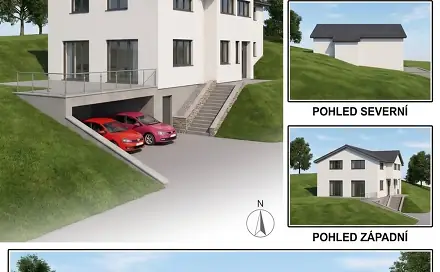 Prodej stavebního pozemku 565 m², Kokory, okres Přerov