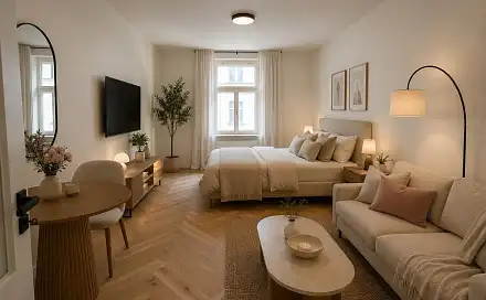 Prodej bytu 1+1 33 m², Seifertova, Praha 3 - Žižkov