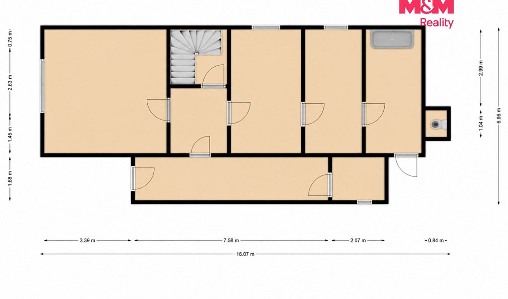 Prodej domu 75 m² s pozemkem 1 137 m², Přílepy – náhled fotky 14