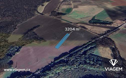 Prodej pole 534 m², Tuhaň, okres Mělník