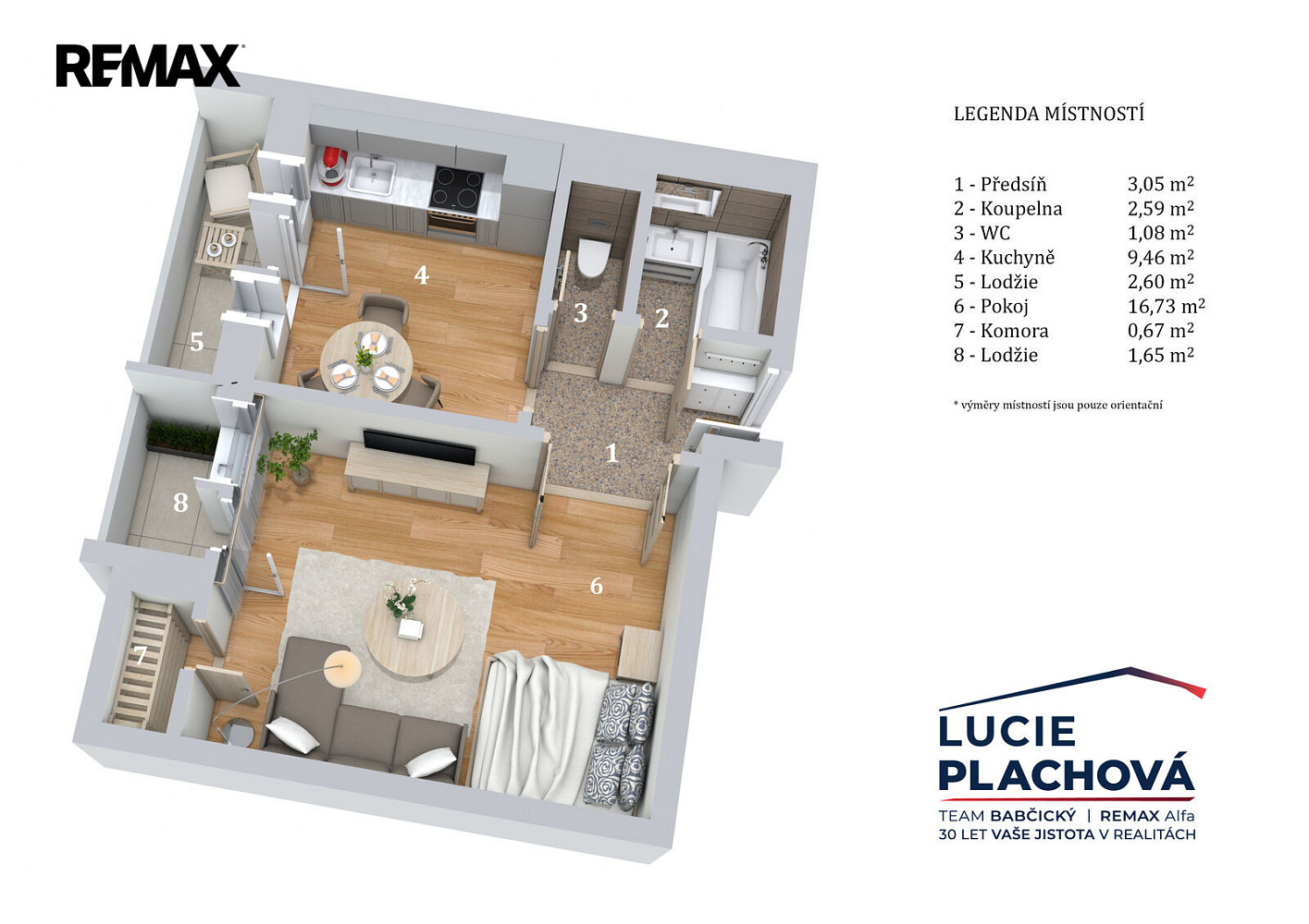 Prodej bytu 1+1 36 m² – fotografie 2