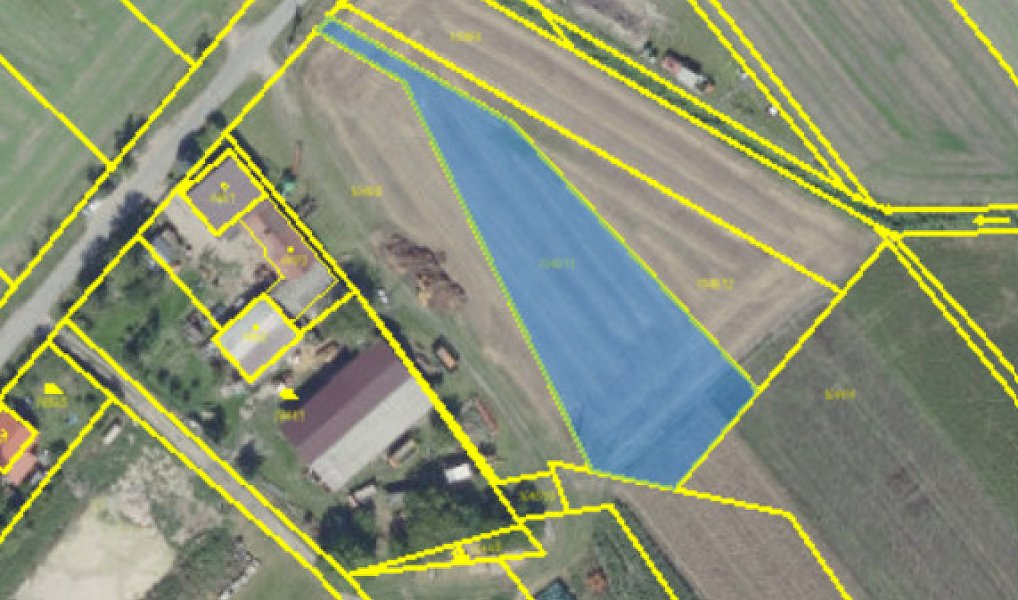 Prodej stavebního pozemku 1 964 m², Bělušice – náhled fotky 2