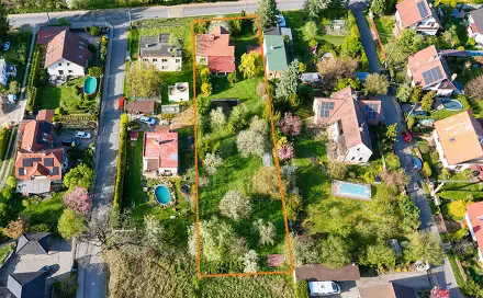 Prodej stavebního pozemku 2 048 m², Družec, okres Kladno