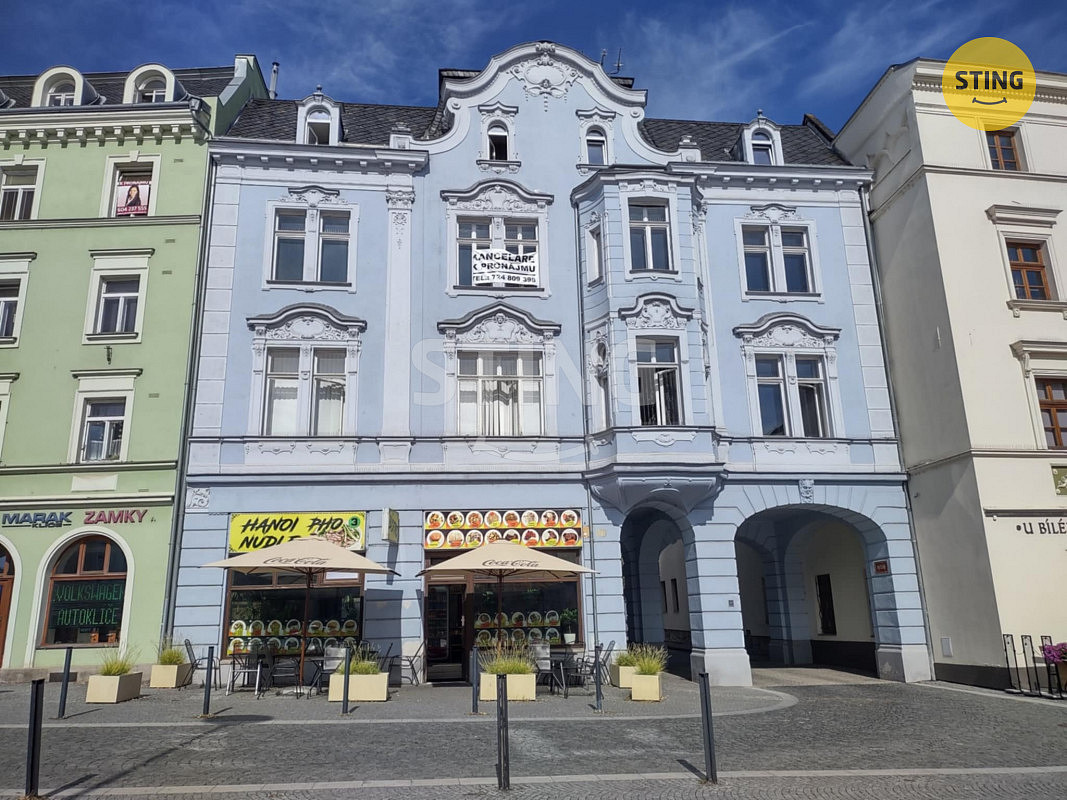Pronájem sestavy dvou kanceláří 23m². – pohled 2