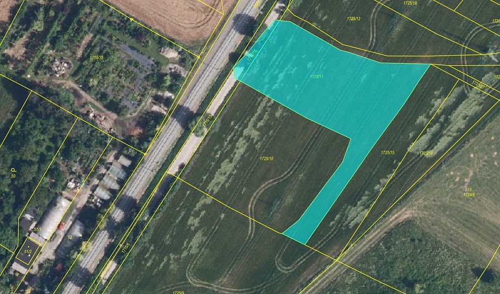 Prodej pole 2 183 m², Vikýřovice – náhled fotky 2