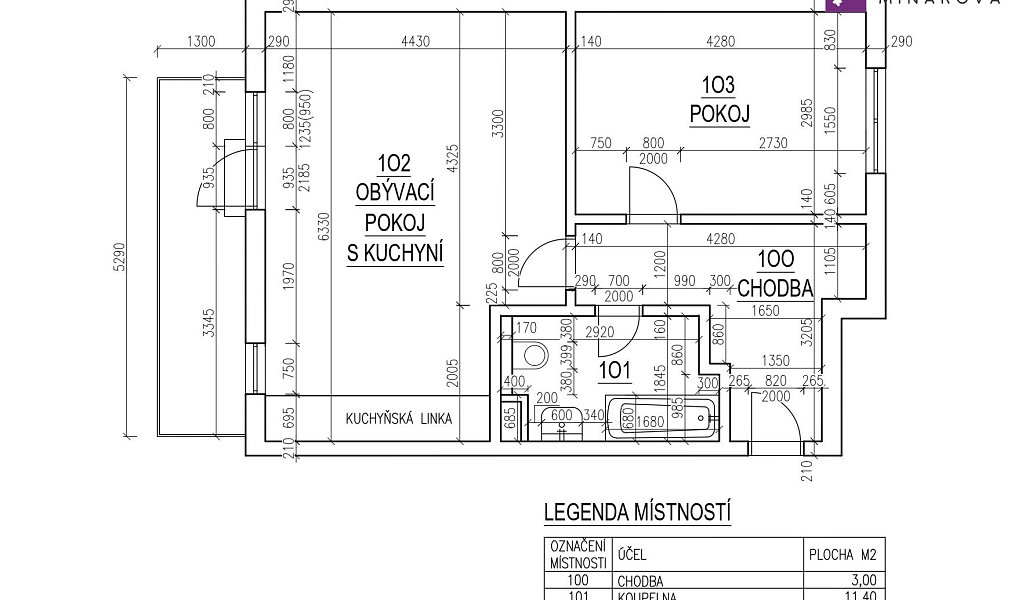 Prodej bytu 2+kk 51 m², Letovice – náhled fotky 16