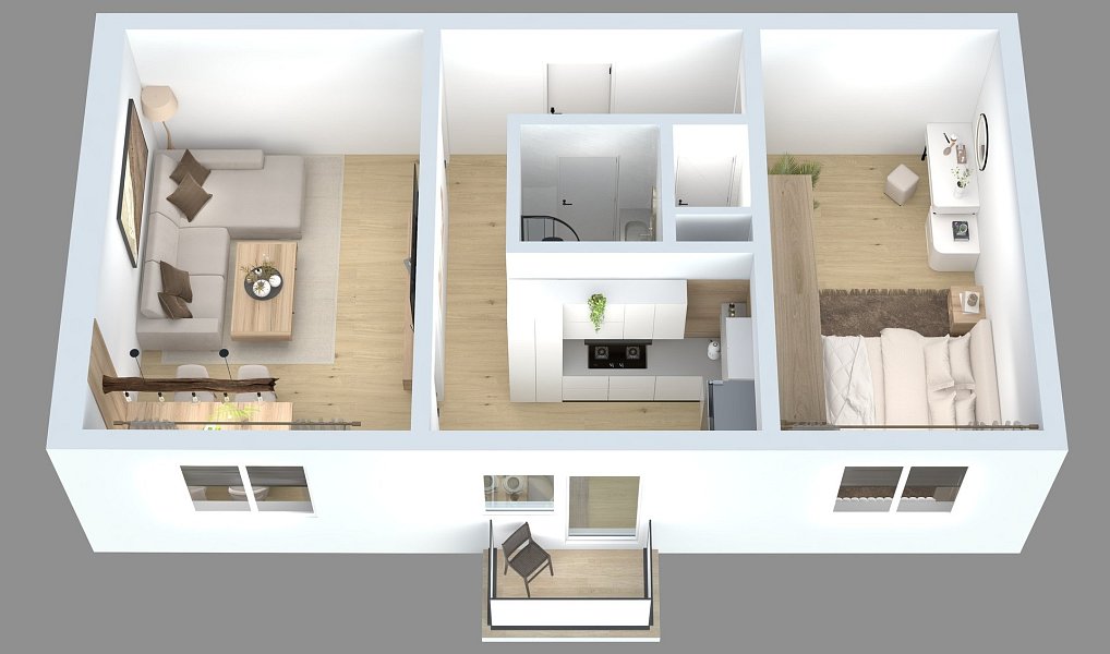 Pronájem bytu 2+1 50 m², Třinec – náhled fotky 24