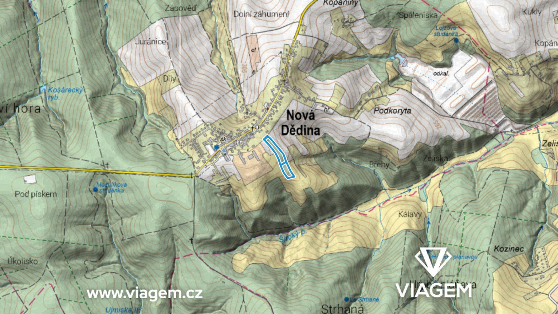 Prodej pole 1 528 m² – fotografie 3