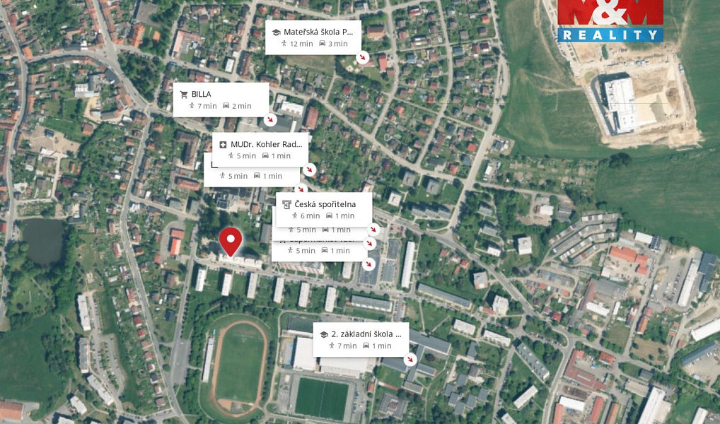 Pronájem bytu 1+1 40 m², Milevsko – náhled fotky 12