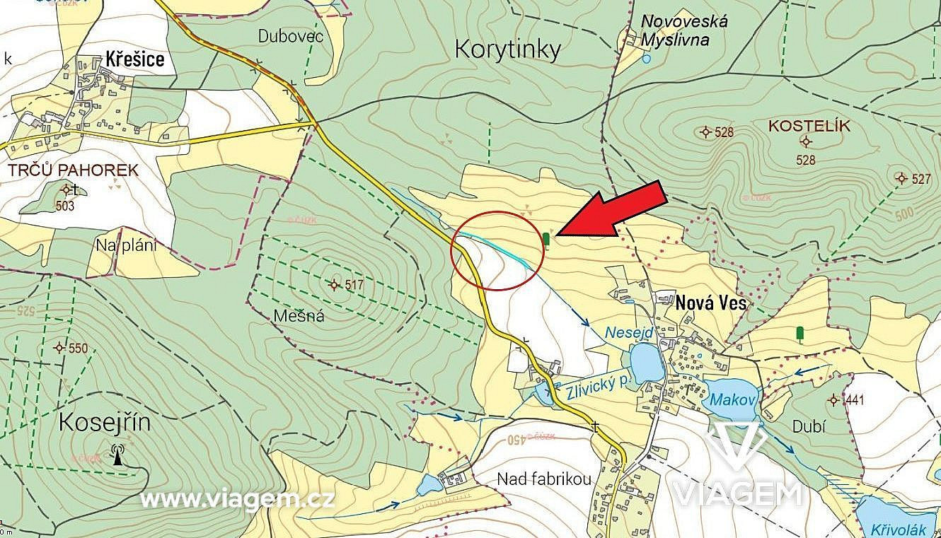 Prodej pole 1 797 m² – fotografie 3