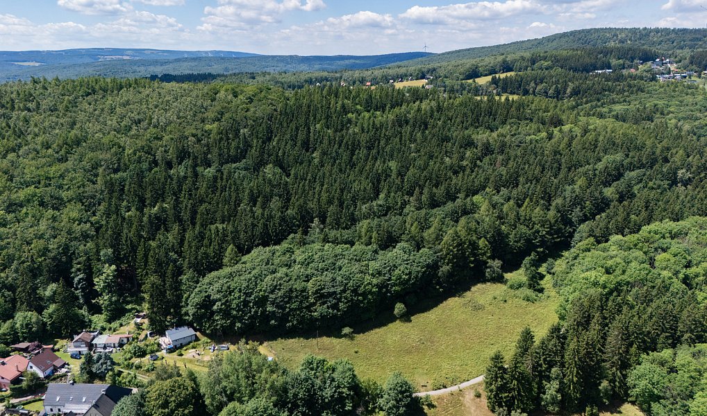 Prodej stavebního pozemku 1 065 m², Klíny – náhled fotky 2