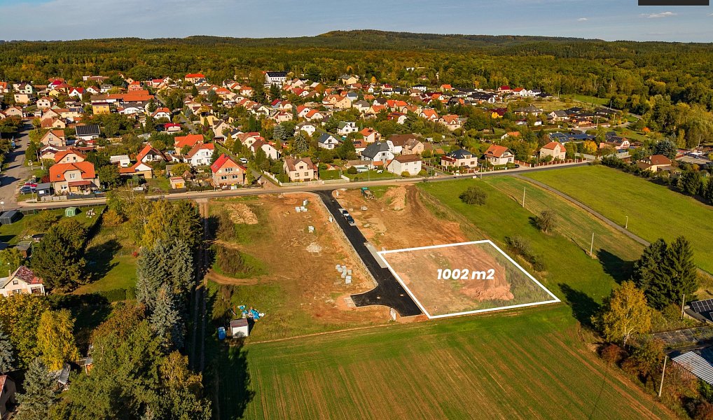 Prodej pozemku, 1002 m², Rakovník, Lužná