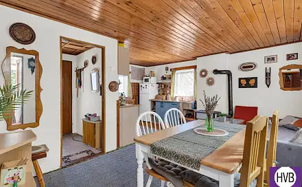 Prodej chaty/chalupy 75 m² s pozemkem 390 m², Stříbrná Skalice, okres Praha-východ