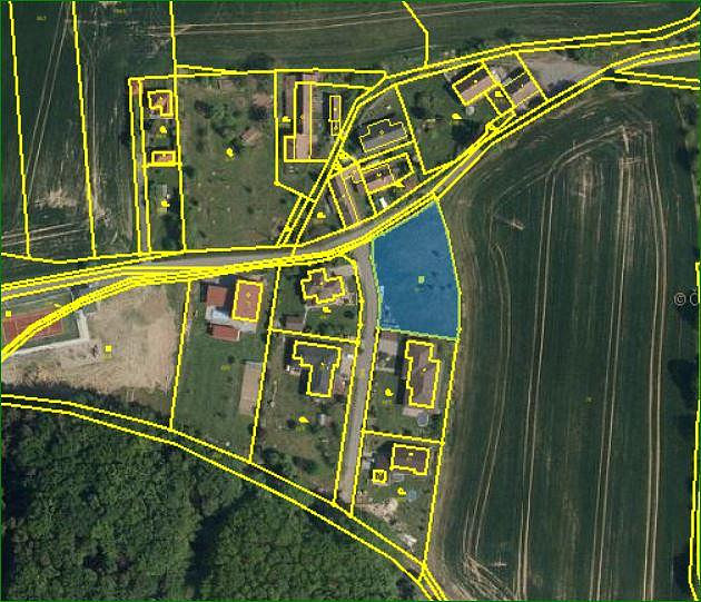 Prodej stavebního pozemku 1 454 m² – pohled 6