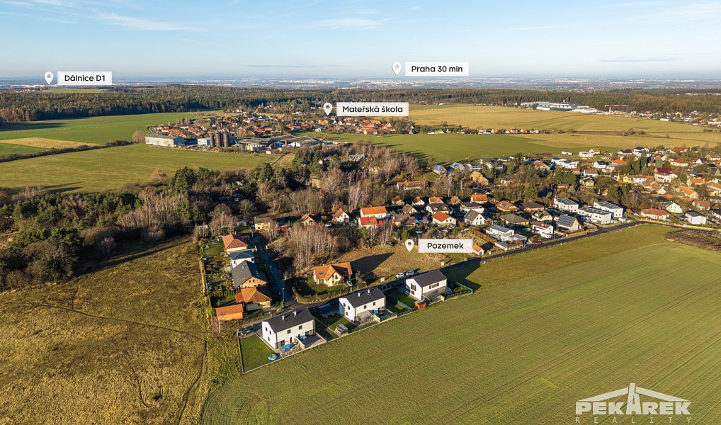Prodej stavebního pozemku 1 054 m², Mukařov – náhled fotky 10